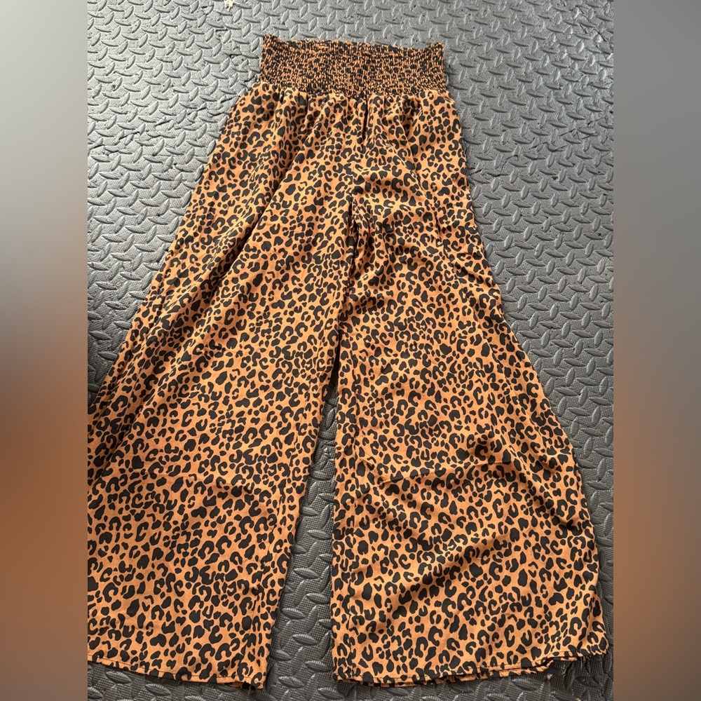 Sienna Sky Leopard Print Pants
